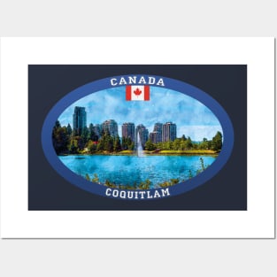 Coquitlam Canada Travel Posters and Art